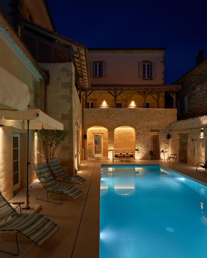 Hotel Le Chevalier Bleu Монпазье Экстерьер фото